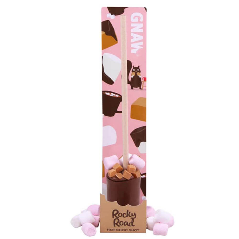 Gnaw Rocky Road Hot Chocolate Stirrer With Marshmallows